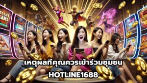 เหตุผลที่คุณควรเข้าร่วมชุมชน HOTLINE1688-8